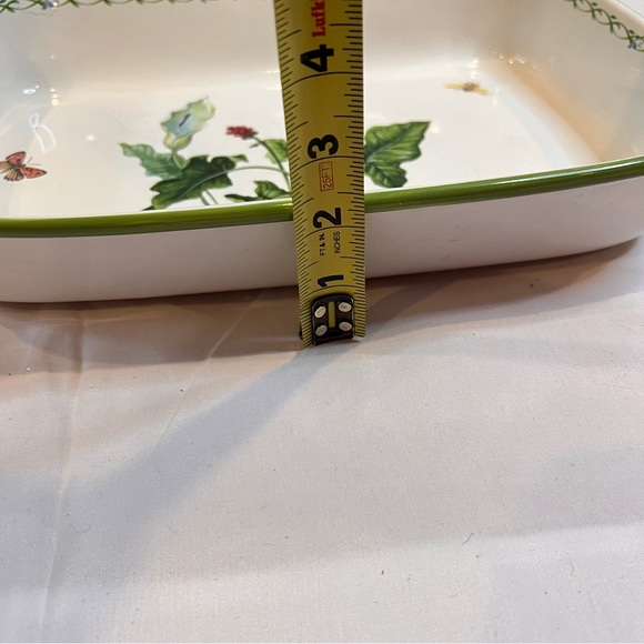 VINTAGE | Studio Nova by Mikasa Garden Bloom rectangular baking dish - Picture 7 of 8